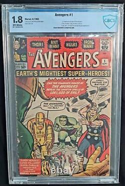 AVENGERS #1 CBCS 1.8 Origin and First Appearance of the Avengers (1963)