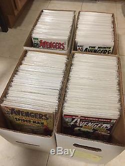 Avengers Huge Lot 350+ Comic Book Collection Vg / Nm Hulk Iron Man Thor America