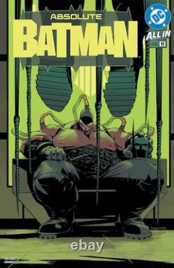 Absolute Batman 1 2 3 4 5 6 7 8 9 10 11 MAIN Cover A 1st Ptg + 7th Ptg SET 1-11