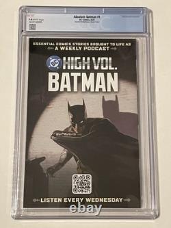 Absolute Batman Superman Wonder Woman (2025) CGC 9.8 Mark Spears Connecting Set