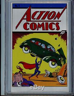 Action Comics #1 CGC 9.9 MT 35 Grams Silver Foil 2018 DC Superman First Release