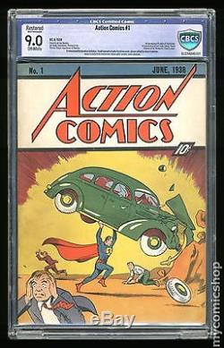 Action Comics (1938 DC) #1 CBCS 9.0 RESTORED