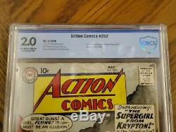 Action Comics # 252 (cbcs 2.0) Key Book