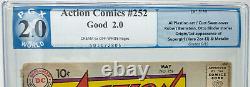 Action Comics #2521959 DCPGX 2.0 (GD)1st App. Of Supergirl & Metallo