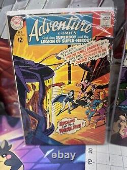 Adventure Comics # 365, # 366, # 370, # 372, # 374, # 376, # 377. Rare