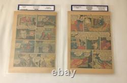 All Winners Comics 4 2 pages Rare Golden Age Human Torch And Demolition Man