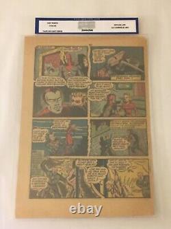 All Winners Comics 4 2 pages Rare Golden Age Human Torch And Demolition Man