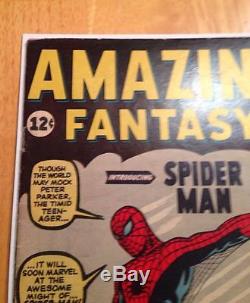 Amazing Fantasy 15 1st App Of The Amazing Spiderman