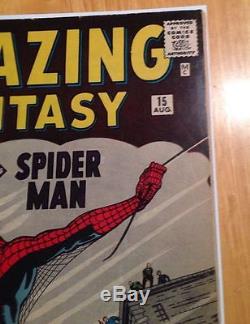 Amazing Fantasy 15 1st App Of The Amazing Spiderman