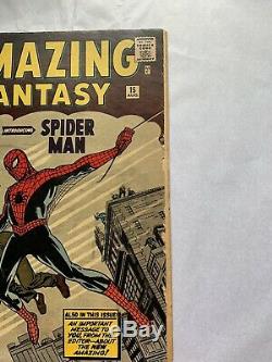 Amazing Fantasy #15 == 1st Appearance Of The Amazing Spider-man 1962