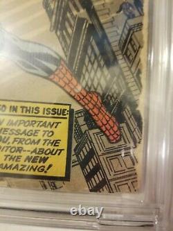 Amazing Fantasy #15 (Marvel Comics, 1962) CBCS 2.5 Restored 1st Spider-Man