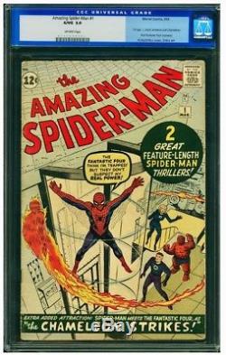 Amazing Spider-Man #1 CGC 3.0 Silver Age March 1963 Key Grail Comic Classic