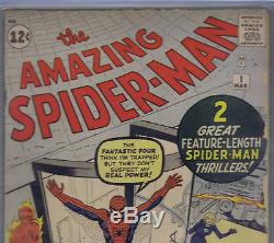 Amazing Spider-Man #1 Marvel 1963 CBCS 4.5 (VERY GOOD +)