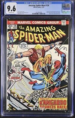 Amazing Spider-Man #126 CGC 9.6 1973 The Kangaroo Marvel Comics