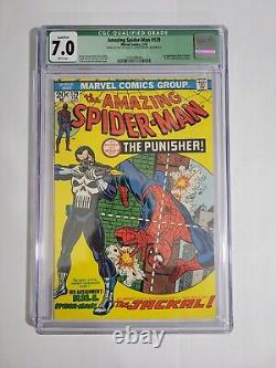 Amazing Spider-Man #129 CGC 7.0 1st Appearance of Punisher! Marvel 1974