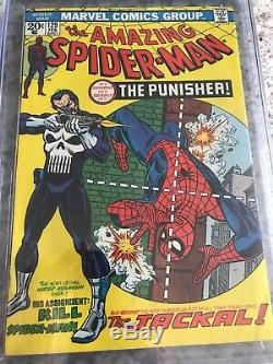 Amazing Spider-Man 129 CGC 7.5 Marvel 1974 1st Punisher & Jackal Not CBCS PGX