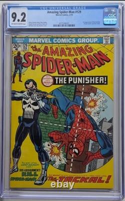 Amazing Spider-Man #129 CGC 9.2 (1974) First Appearance Punisher Marvel Comics
