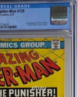 Amazing Spider-Man #129 CGC 9.2 (1974) First Appearance Punisher Marvel Comics
