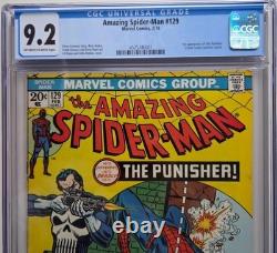 Amazing Spider-Man #129 CGC 9.2 (1974) First Appearance Punisher Marvel Comics