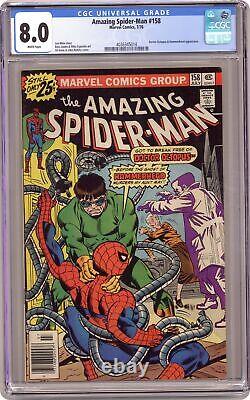 Amazing Spider-Man #158 CGC 8.0 1976 4036345014