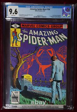 Amazing Spider-Man 196 CGC 9.6 1979 NR MINT White Pages 1ST APP DEBRA WHITMAN