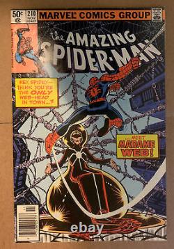 Amazing Spider-Man #210 Newsstand Variant 1st Appearance Madame Web Marvel