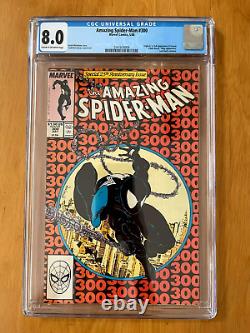Amazing Spider-Man #300 CGC 8.0 White (Exceptional Eye Appeal) 2041834009