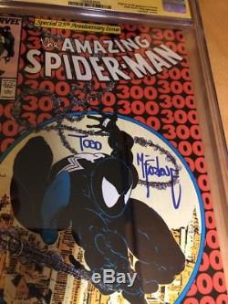 Amazing Spider-Man #300 Signed by Todd McFarlane CGC SS 9.6 1st Venom