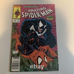 Amazing Spider-Man #316 Marvel Comic 1989 Newsstand 1st Venom Cover Appearance B
