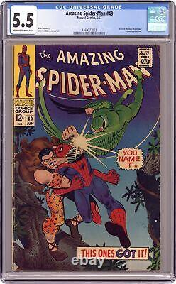 Amazing Spider-Man #49 CGC 5.5 1967 4369077002