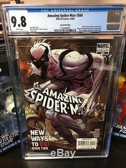 Amazing Spider-Man 569 Second Print Variant 1st Anti-Venom CGC 9.8