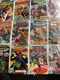 Amazing Spider-Man Lot #102 to 200 Complete (No #129) Most VF+ or NM! Stan Lee
