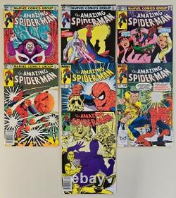 Amazing Spider-Man Marvel Comics #241- 247 Run Bronze Age Lot-7