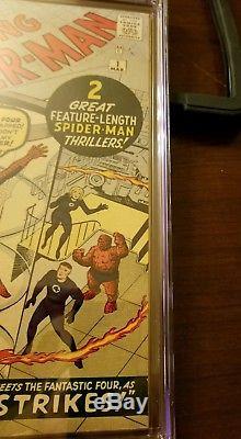 Amazing Spider-man #1 Cgc 6.5 Ow Pages