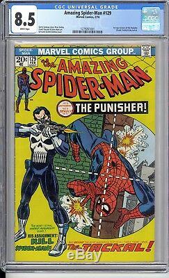 Amazing Spider-man #129 8.5 Vf+ Sharp White Pages! Hot Book! Take A Look