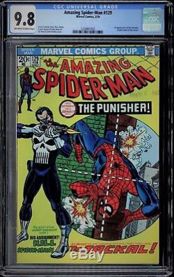 Amazing Spider-man #129 Cgc 9.8 Ow-w, Local Southern California Pick Up Only