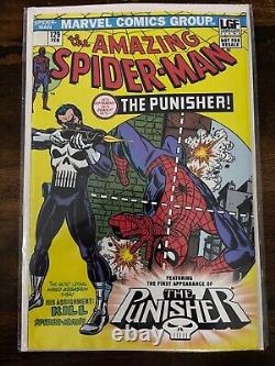 Amazing Spider-man 129 Lionsgate Lions Gate Reprint 1st Punisher Gemini Ship