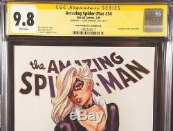 Amazing Spider-man #14 Cgc Ss 9.8 Campbell Variant Black Cat Carnage Venom Gwen