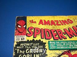 Amazing Spider-man #14 Silver Age 1st Green Goblin Enormous Key Solid VG/VG+ Wow