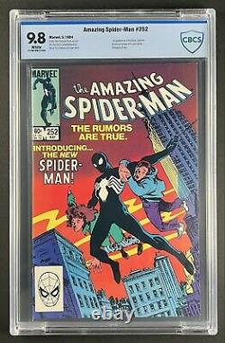 Amazing Spider-man #252 CBCS 9.8 (like CGC) 1st Black Suit Symbiote Spider-man
