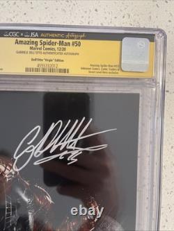 Amazing Spider-man #50 Signed Dell Otto virgin Variant CGC 9.8 NM/M