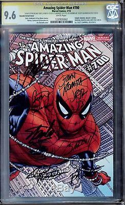Amazing Spider-man #700, Quesada Wrap- Cgc 9.6 White, 14 Master Signatures