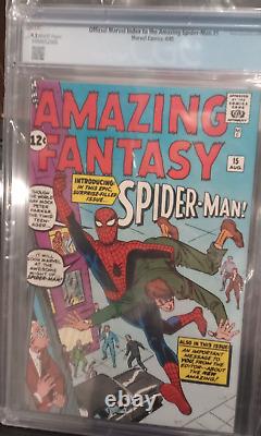 Amazing Spider-man Lot Of 4- Cgc-#164-#186-#249 Offical Index #1 Free Shipping