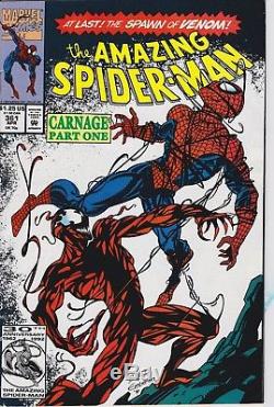 Amazing SpiderMan #300 Secret Wars #8 Black Suit/ Venom/ Carnage 1st Appearance
