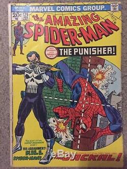 Amazing Spiderman 129 1st Punisher