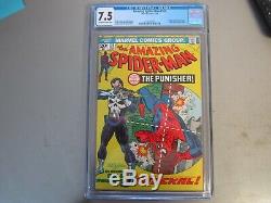 Amazing Spiderman #129 CGC 7.5 Comic Book 1st App. Of Punisher
