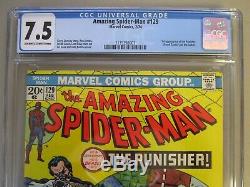 Amazing Spiderman #129 CGC 7.5 Comic Book 1st App. Of Punisher