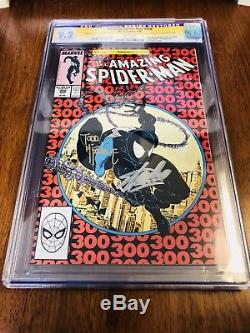 Amazing Spiderman 300 Cgc 9.2 Nm Ss Signed By Stan Lee/todd Mcfarlane Rare Find