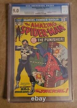 Amazing spiderman 129 CGC 9.0 first appearance of Punisher