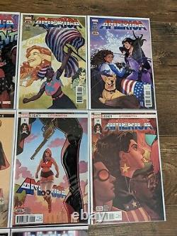 America 1-12 Comic Book Lot! Marvel 2017 Chavez Low Print Run 1st Solo Series